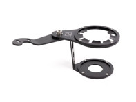 Adjustable seat mounted drinks holder for FE1314 fire extinguisher mount. Porsche 911